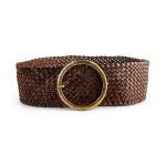 Cintura Alta Michelangelo Donna Intrecciata Testa Di Moro (2)